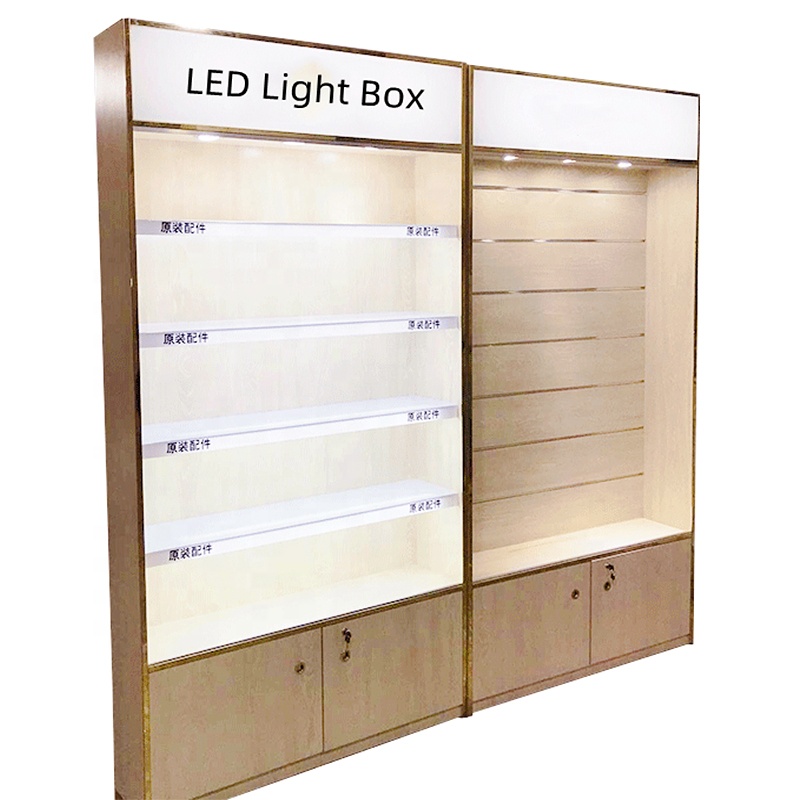Phone Accessories Cabinet - Современный дизайнерский витринный шкаф для розничных