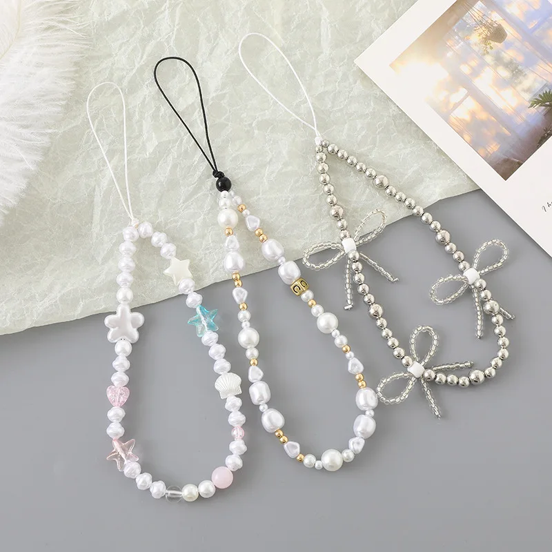 Модный бисерный ремешок-цепочк – обзор и цена Phone Accessories Pictures