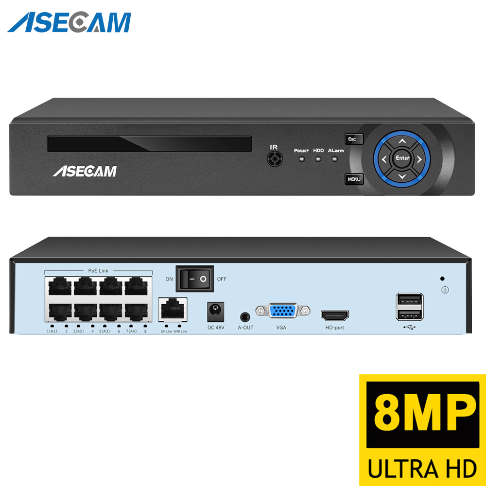 ASECAM 8MP 4K регистратор виде – обзор и цена Phone Accessories Uk