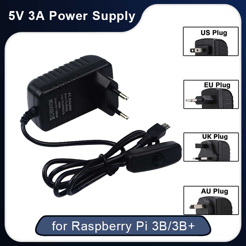 5 В 3 А Raspberry Pi 3 Model B – обзор и цена Phone Accessories Uk